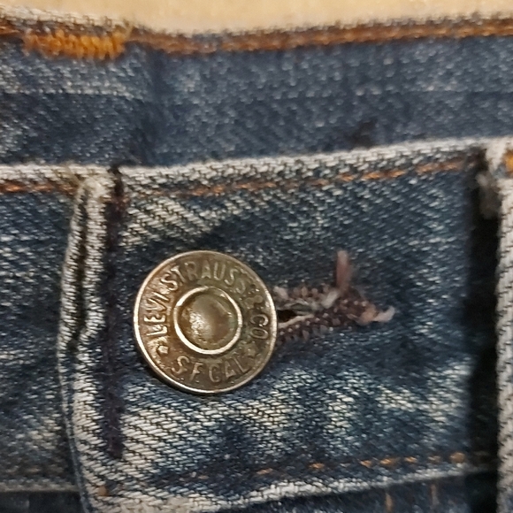 ***HOST PICK*** Levi's Vintage 1960s Classic Blue Jean Shorts - Picture 2 of 5